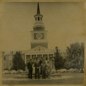 students-in-front-of-roberts-hall-1960s